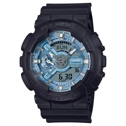 Black Resin Sport Watch