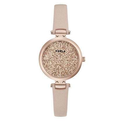 Multicolor Leather Dress Watch