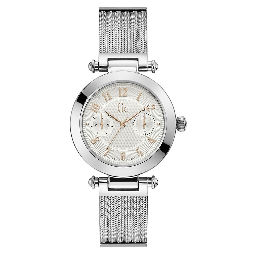 Gray Stainless Steel Dress Watch