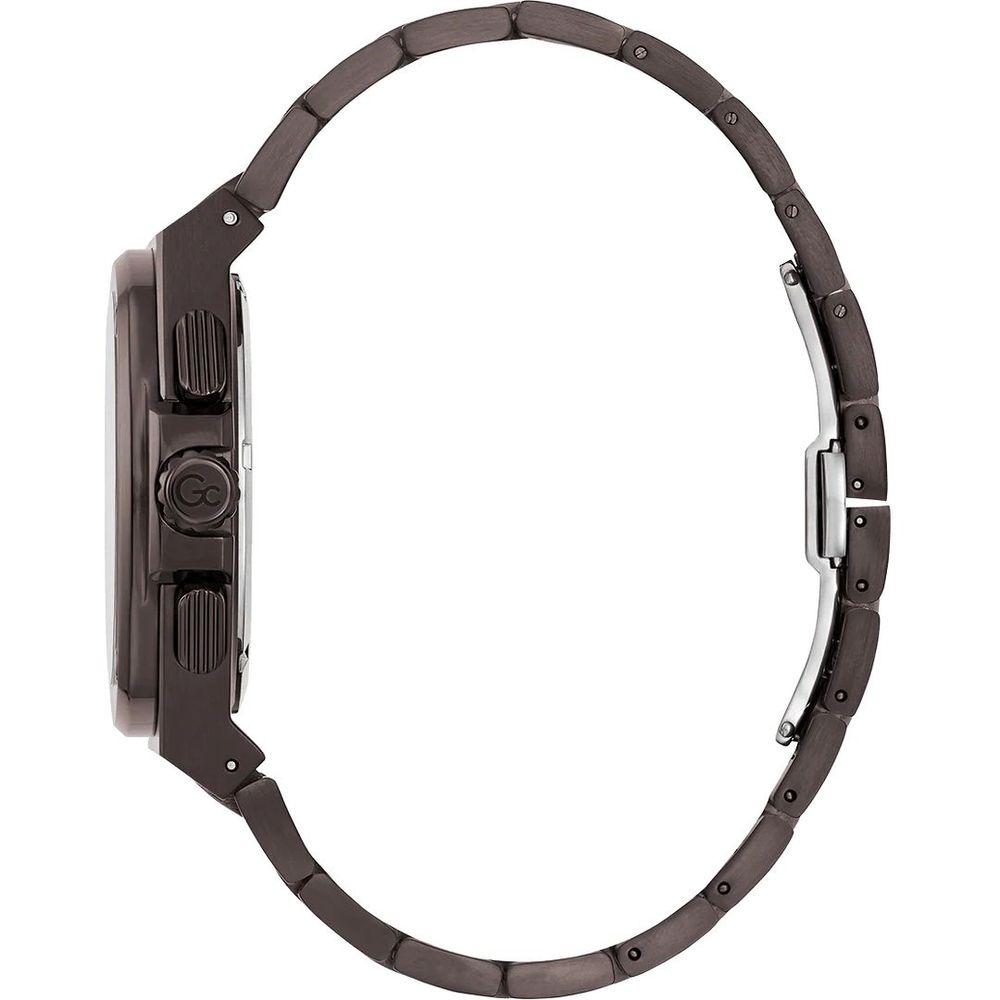 Gray Stainless Steel Dress Watch