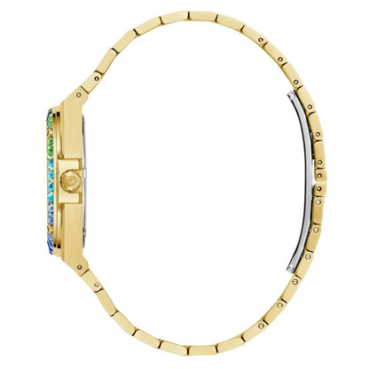 Gold Stainless Steel Dress Watch