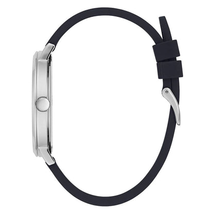 Blue Synthetic Dress Watch