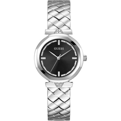 Gray Stainless Steel Dress Watch
