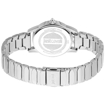 Gray Stainless Steel Dress Watch