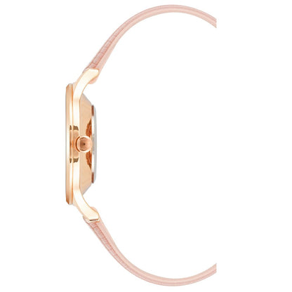 Multicolor Leather Dress Watch