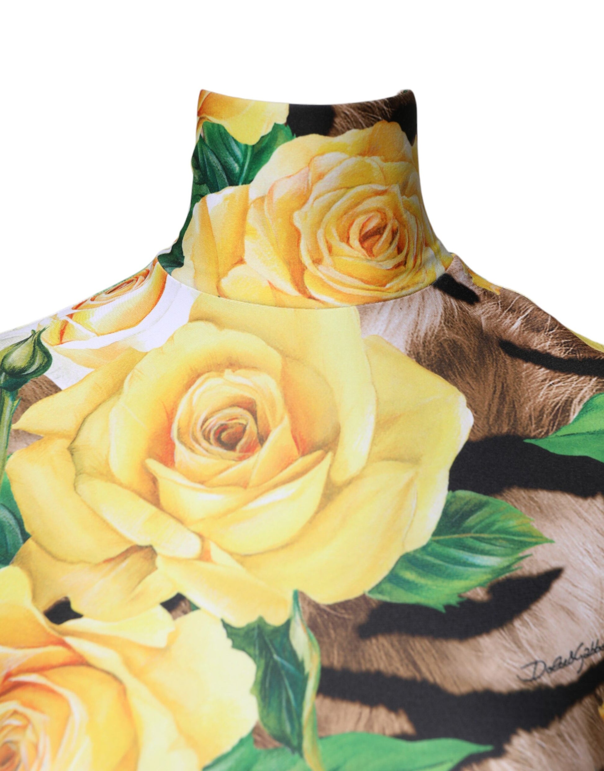 Multicolor Floral Print Sheath Mini Dress