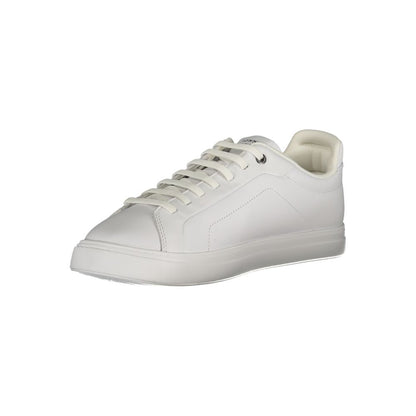 Bianco Poliuretano Uomo Sneaker