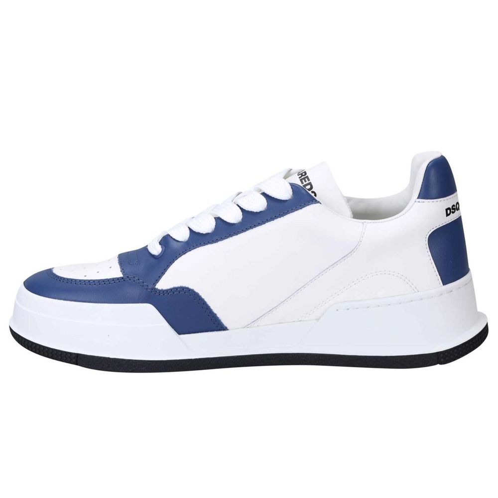 Blue Calfskin Sneaker