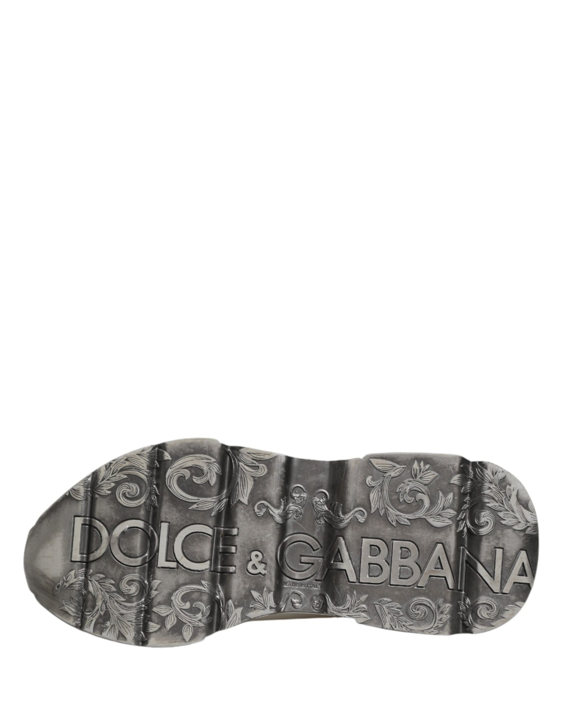 White Silver Daymaster Low Top Sneakers Shoes