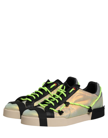 Multicolor Low Top Lace Up Men Sneakers Shoes