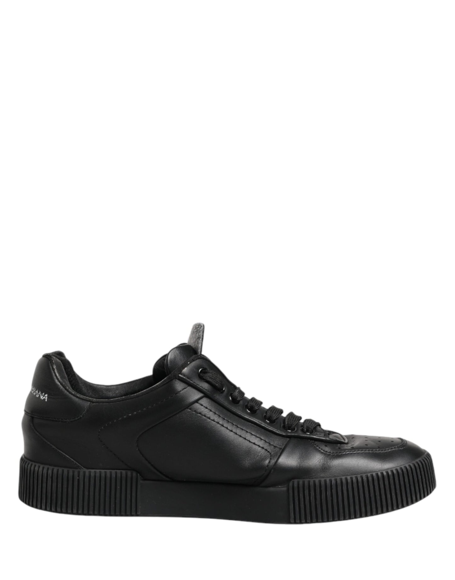 Black MIAMI Calf Low Top Men Sneakers Shoes