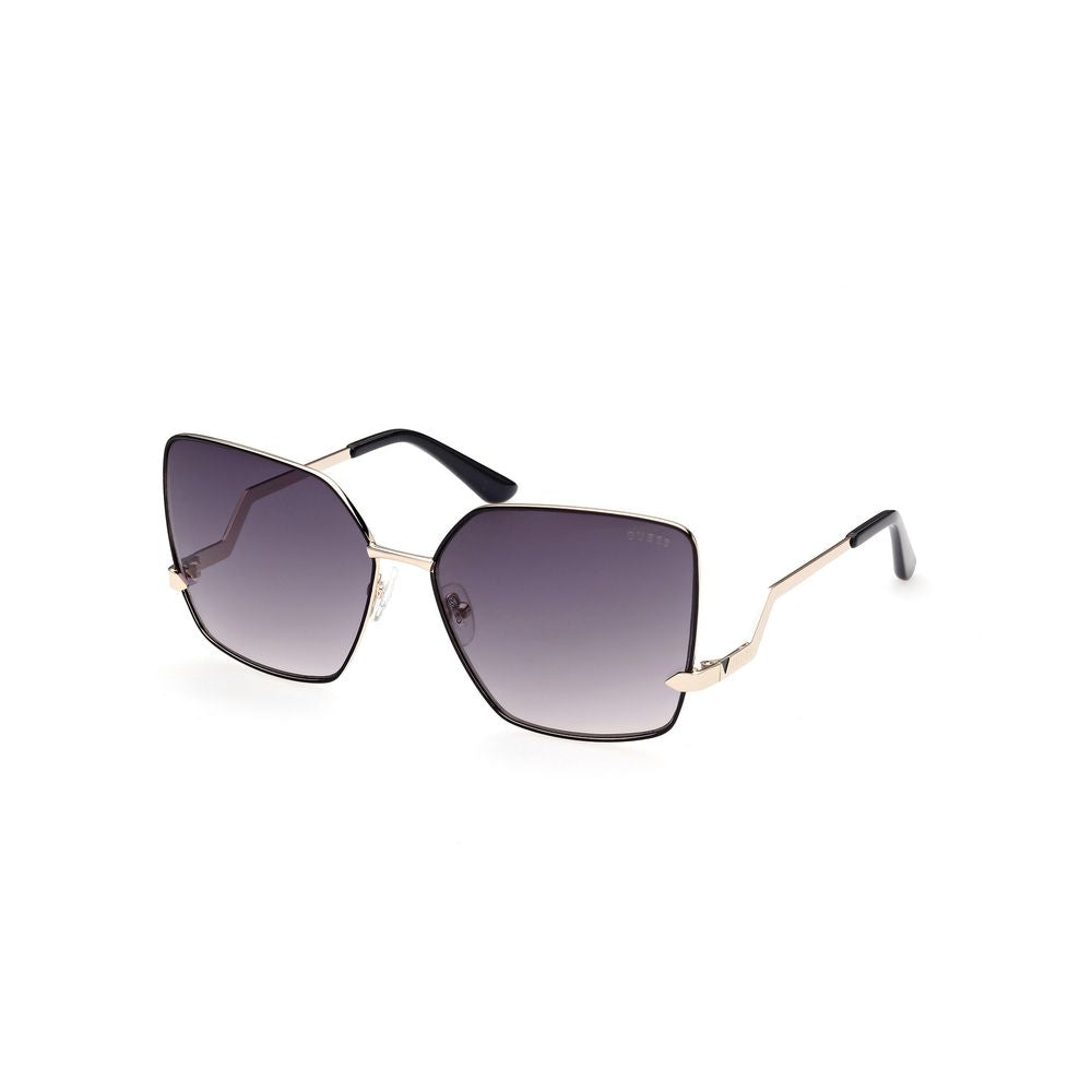 Black Metal Sunglasses