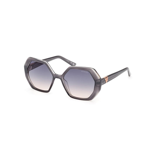 Gray Resin Sunglasses