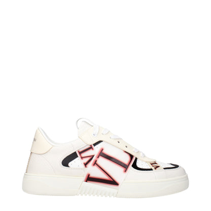 White Leather Sneakers