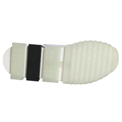 White Polyester Sneaker