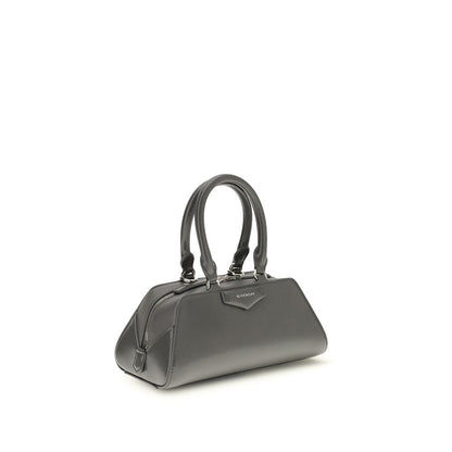 Gray Calf Leather Bos Taurus Shoulder Bag