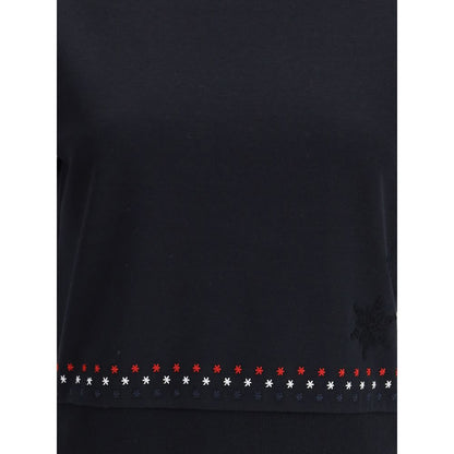 Black Cotton T-Shirt
