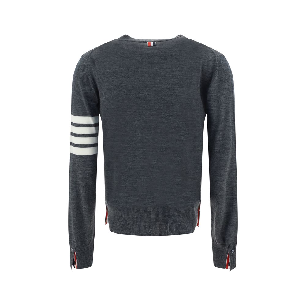 Gray Merino Wool Polo Shirt