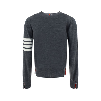 Gray Merino Wool Polo Shirt