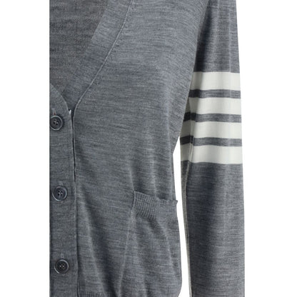 Gray Merino Wool Polo Shirt