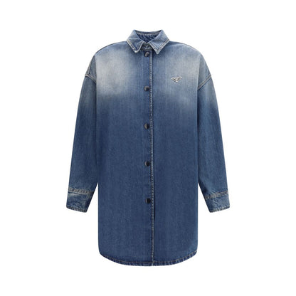 Blue Cotton Denim Jacket