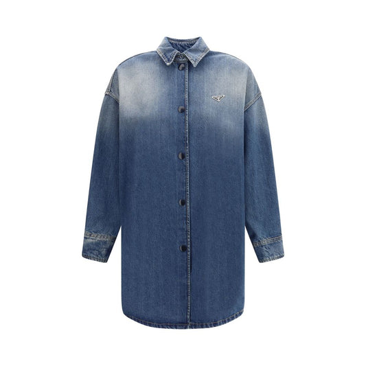 Blue Cotton Denim Jacket