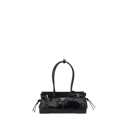 Black Calf Leather Bos Taurus Shoulder Bag