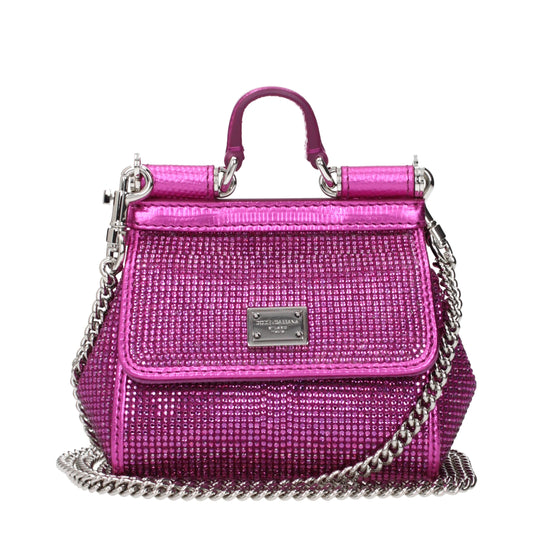 Pink Satin Handbag