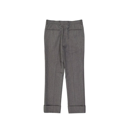 Gray Wool Dress Pants