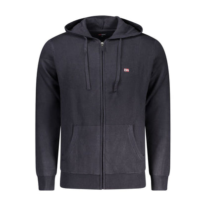 Blu Poliestere Men Cardigan