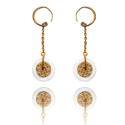 Rose Gold Stainless Steel Earrings