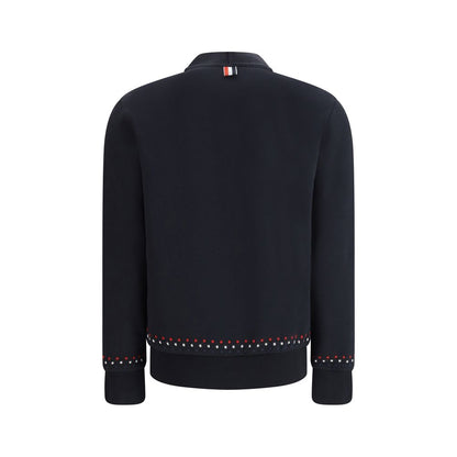 Black Cotton Cardigan
