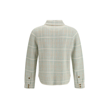Multicolor Cashmere Denim Jacket