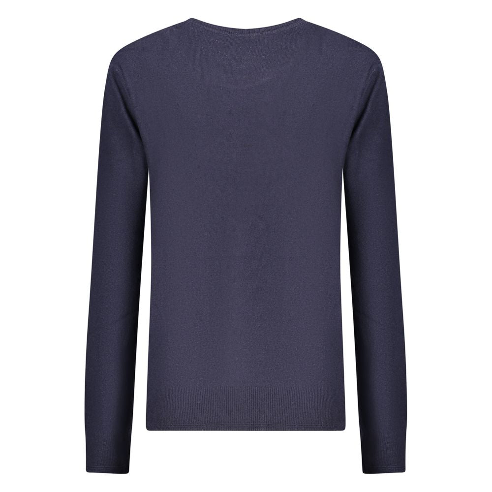 Blue Polyamide Women Sweater