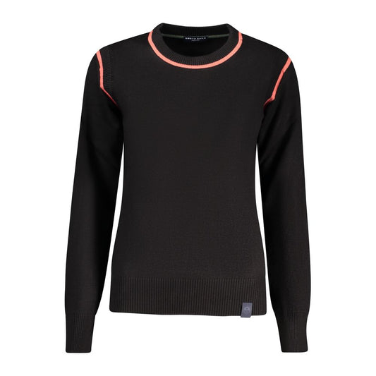 Nero Viscosa Donna Maglia