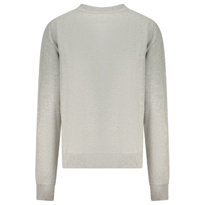 Grigio Cotton Women Sweatshirt