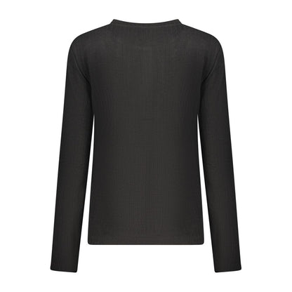 Black Polyester Women's Sweater