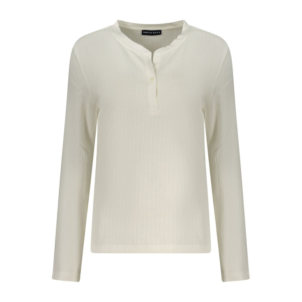 Bianco Polyester Women's Maglia