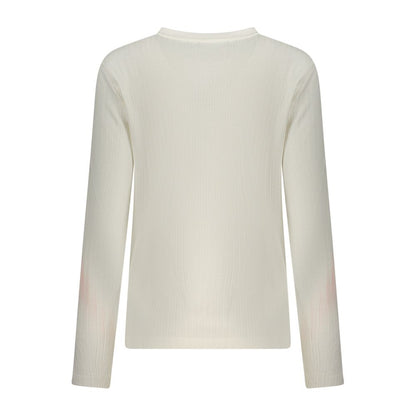 Bianco Polyester Women's Maglia