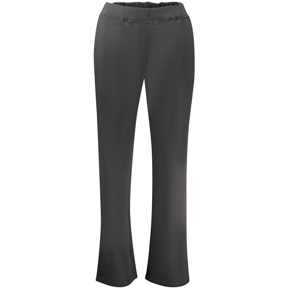 Black Cotton Women's Sweatpant