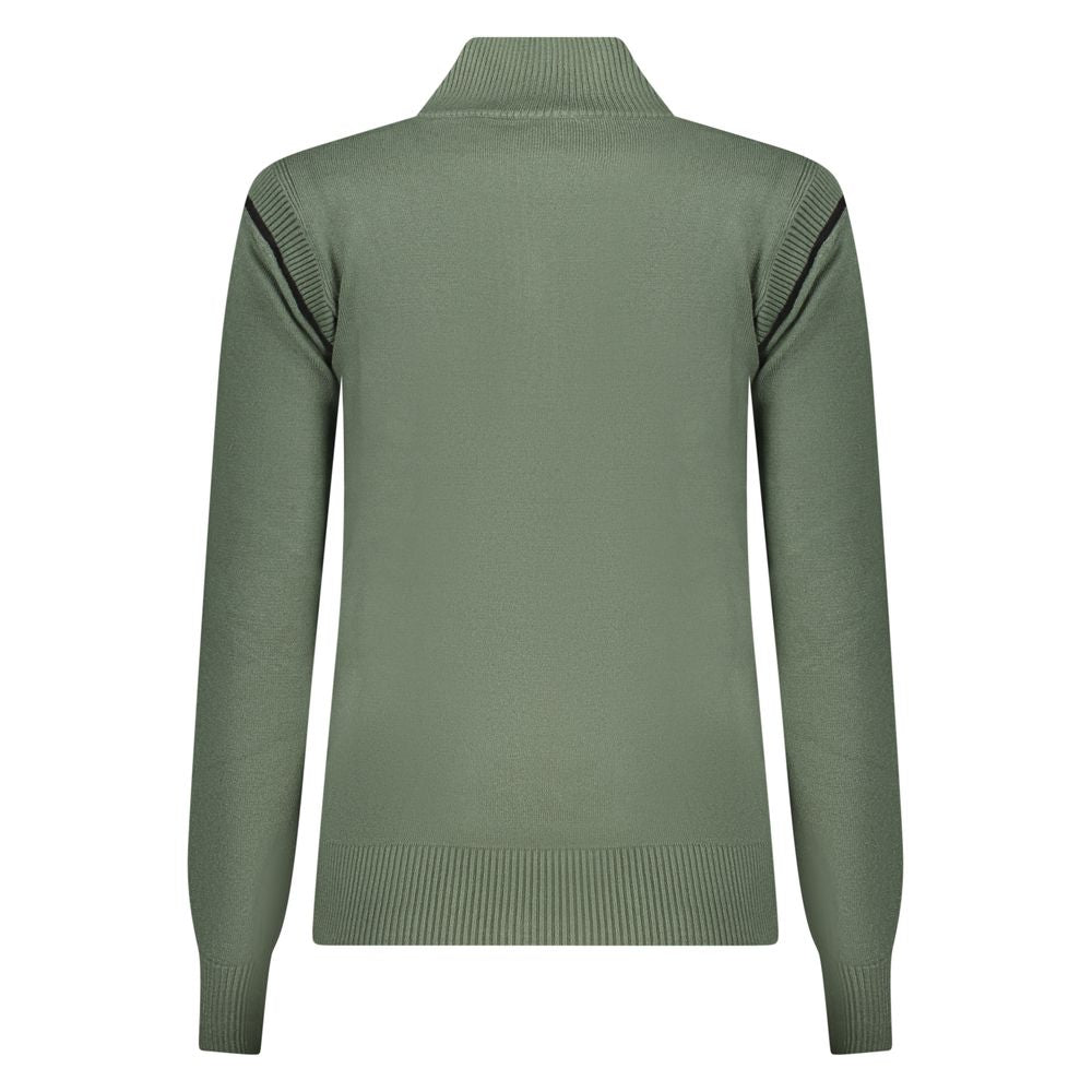 Verde Viscosa Donna Maglia