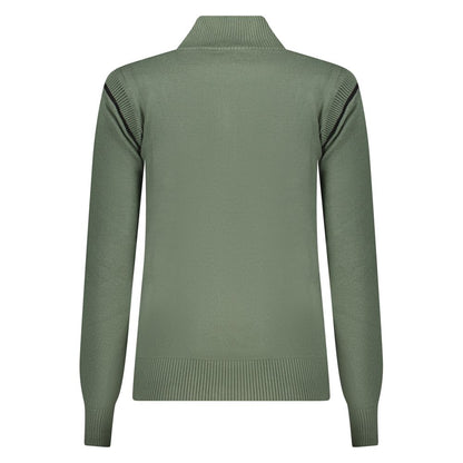 Verde Viscosa Donna Maglia