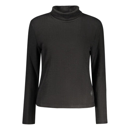 Black Polyester Women's Sweater