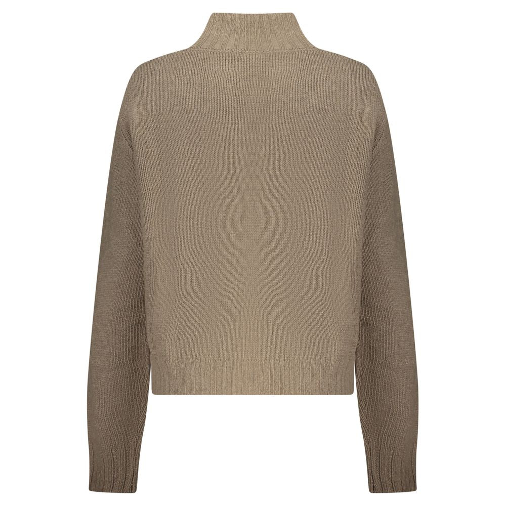 Marrone Poliammide Women Sweater