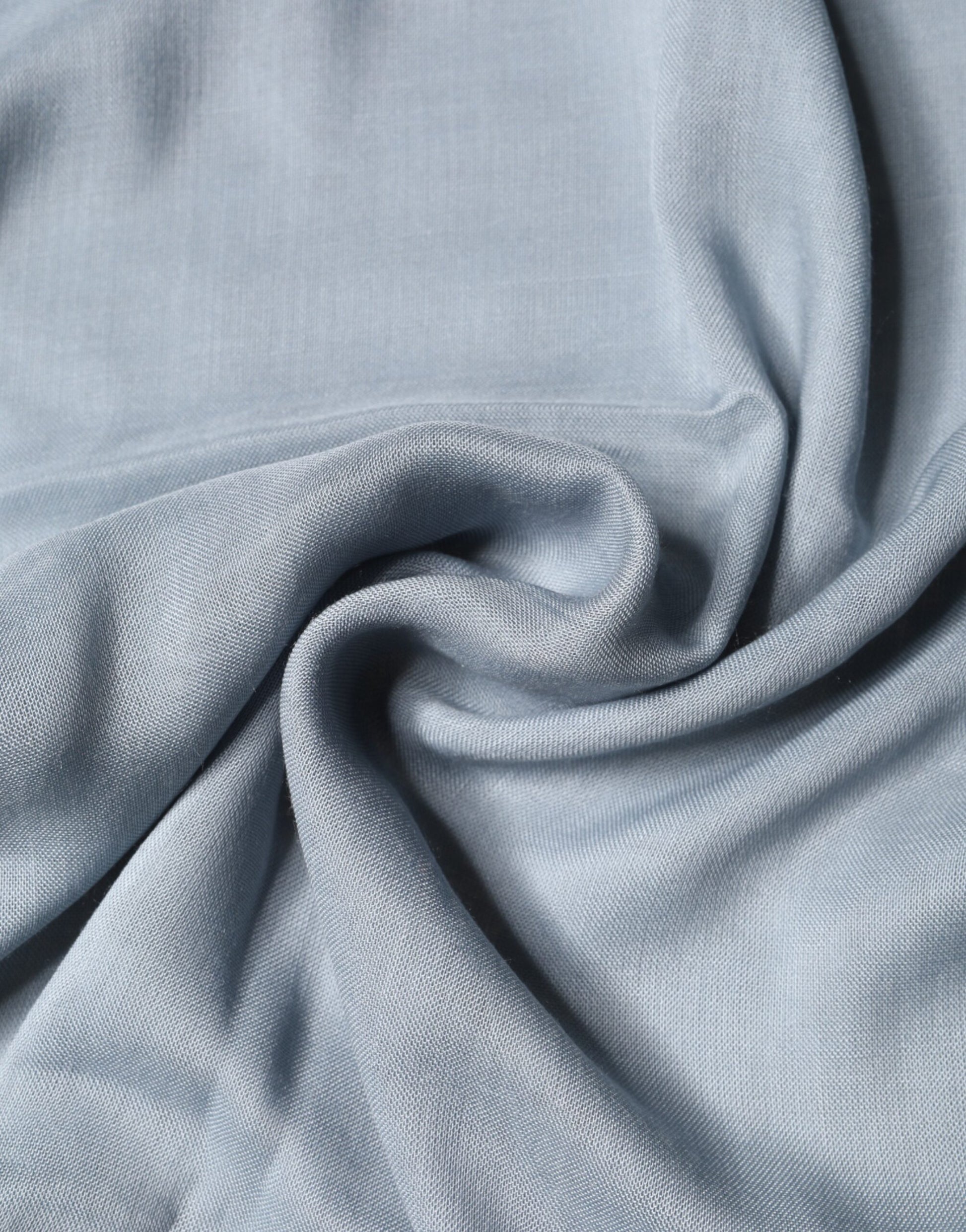 Light Blue Cashmere Knitted Shawl Scarf
