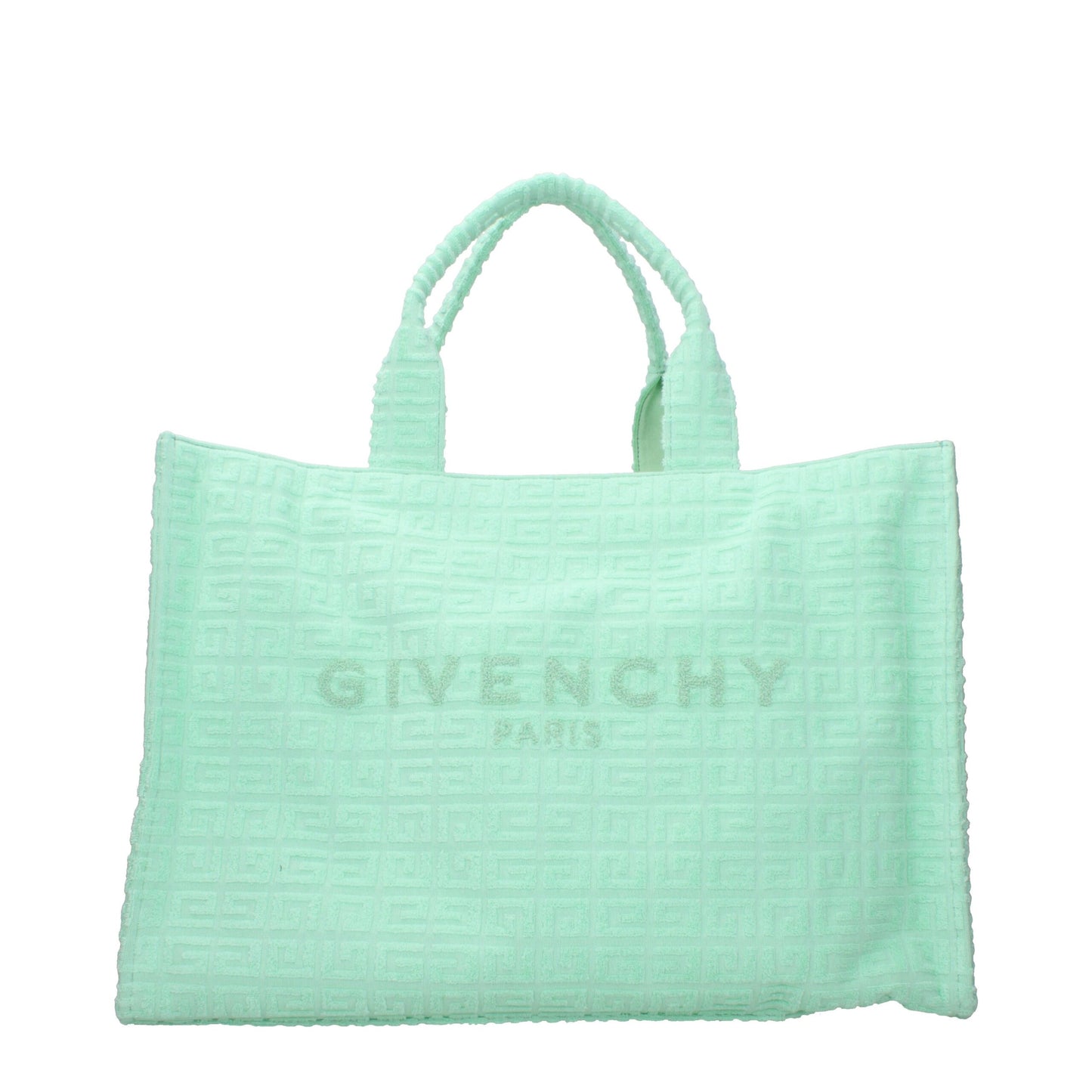 Green Fabric Handbag
