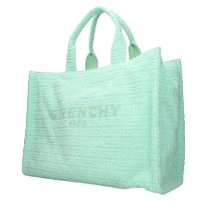 Green Fabric Handbag