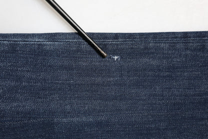 Dark Blue Mid Waist Skinny Fit Men Denim Trouser Jeans
