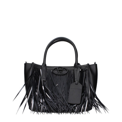 Black Leather Handbag
