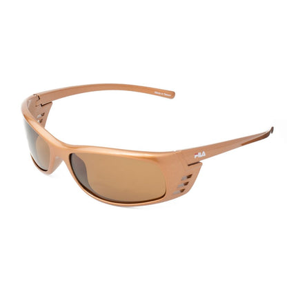 Brown Injected Sunglasses